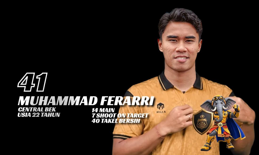 8 — MUHAMMAD FERARRI